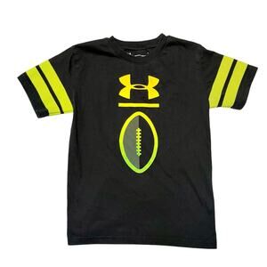Under Armour Neon Football Shirt Size 7